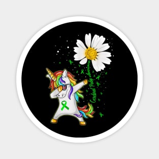 Unicorn CEREBRAL PALSY Awareness Daisy Magnet